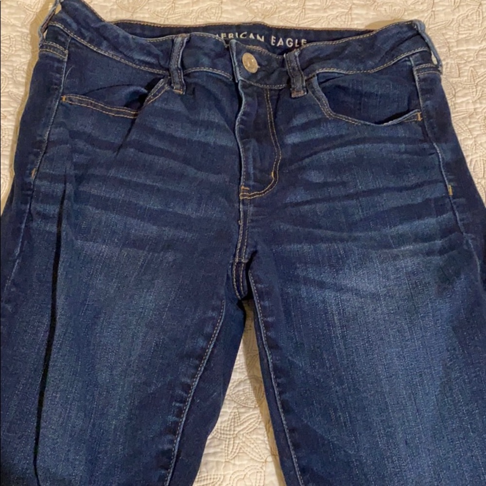 Dark blue American Eagle jeans